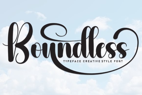 Boundless: A Fresh Take on Elegant Handwritten Typography