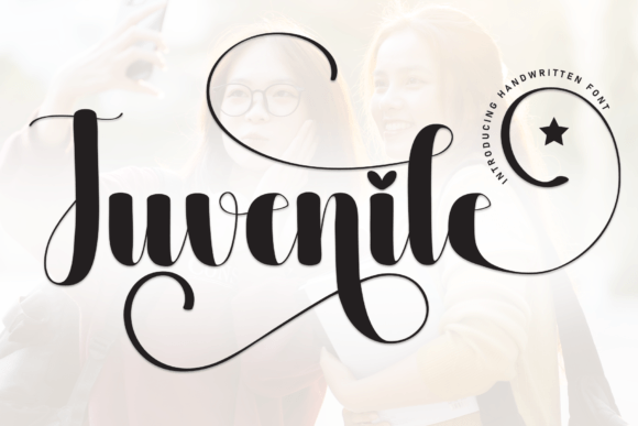 Juvenile Font: A Modern Script for Elevated Design Projects