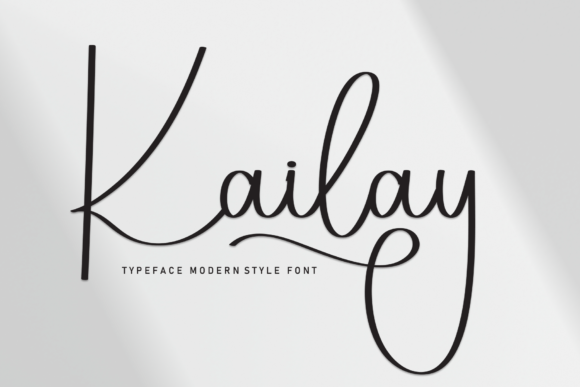 Kailay: A Script Font for Elegant and Timeless Designs