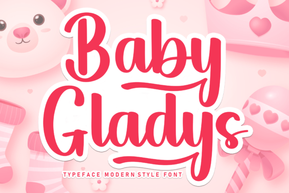 The Elegance of Baby Gladys: A Script Font for Modern Creatives
